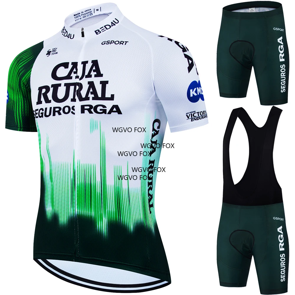 Cycling Gear Jersey - Cycling Mtb Uniform Man CAJA RURAL