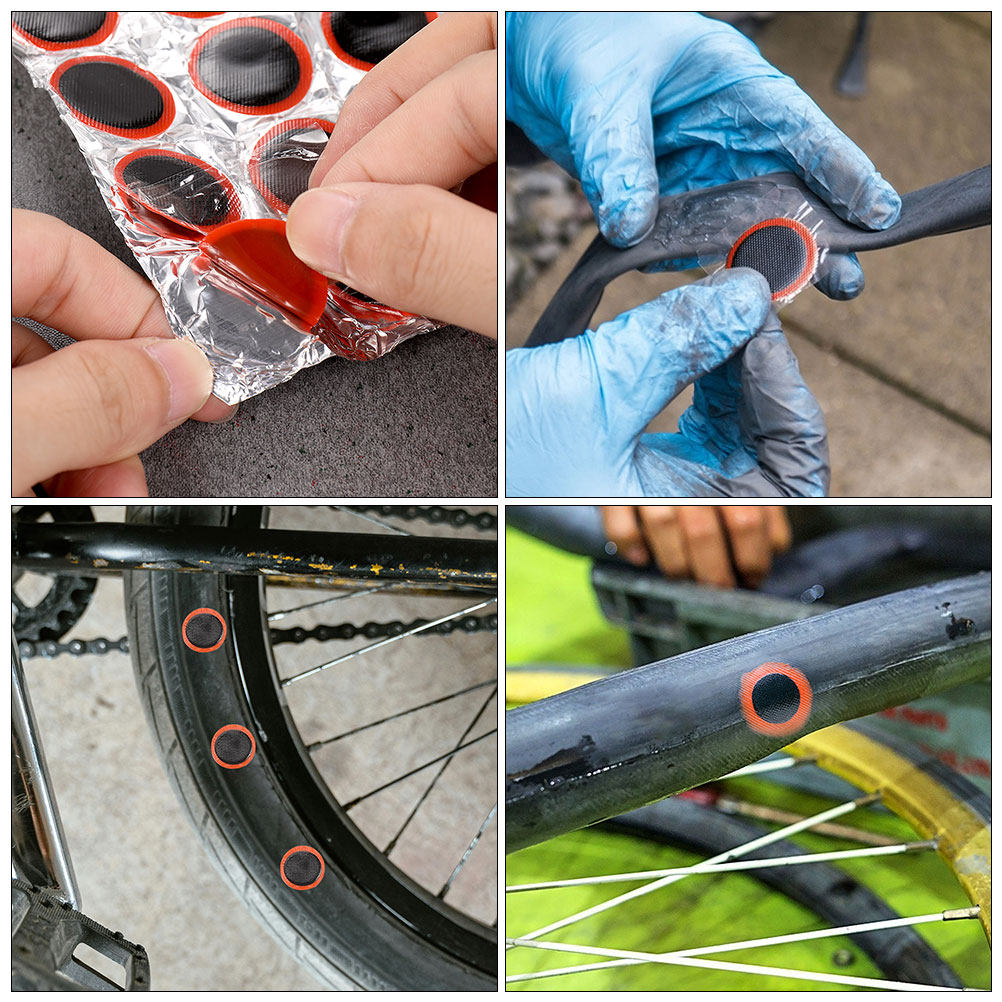 Bike Tube Repair Kit - 2Pcs Bicycle Inner Tube Patch Kit