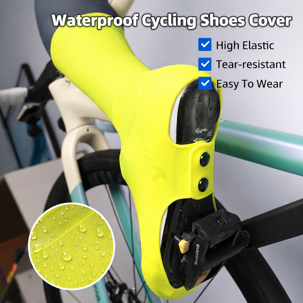 Mtb Pedals - Waterproof Cycling Shoes Cover High Elastic