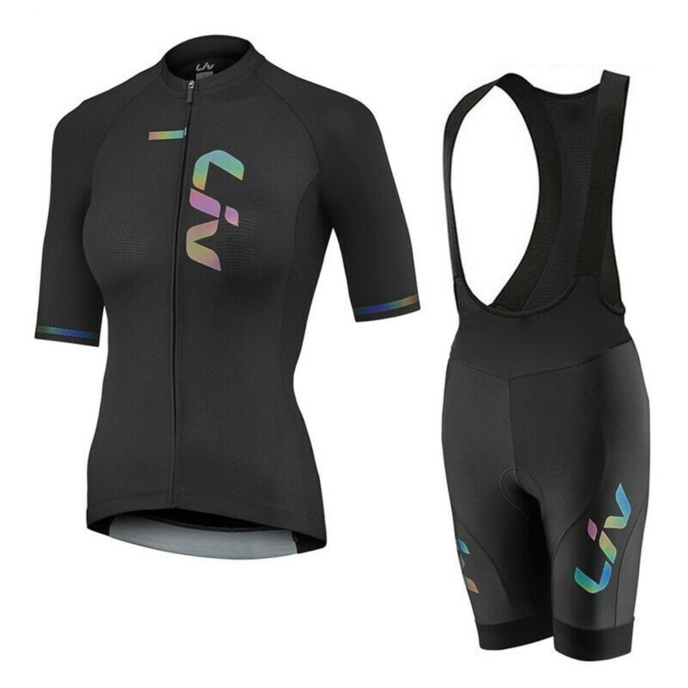 Cycling Gear Jersey - LIV Summer Cycling Jersey Bib Shorts