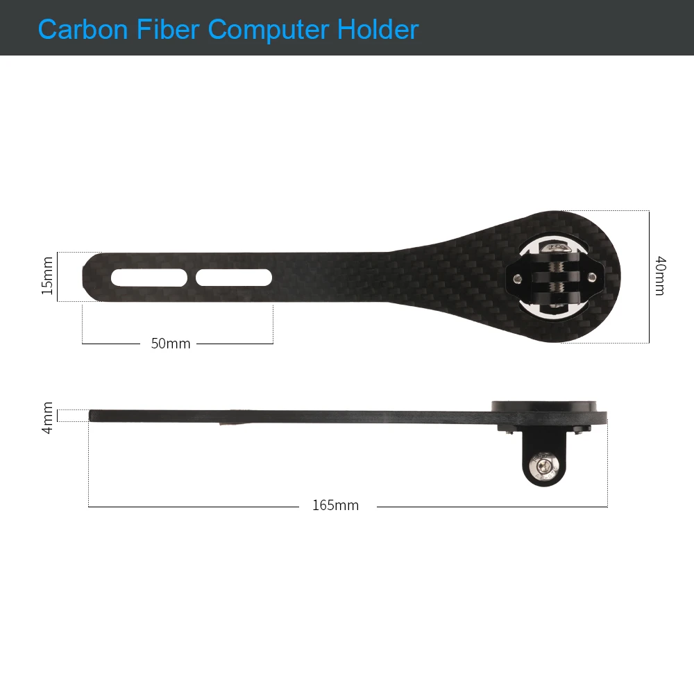 RIRO Carbon Fiber Bike Compute - مراجعة Cycling Gear Mount وسعره