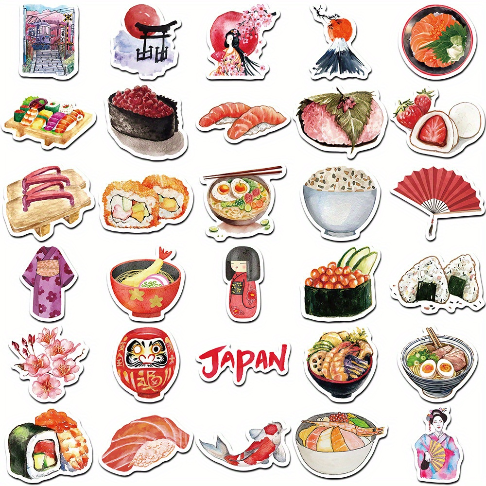 64pcs Watercolor Japan Travel  - مراجعة Cycling Gear Japan وسعره
