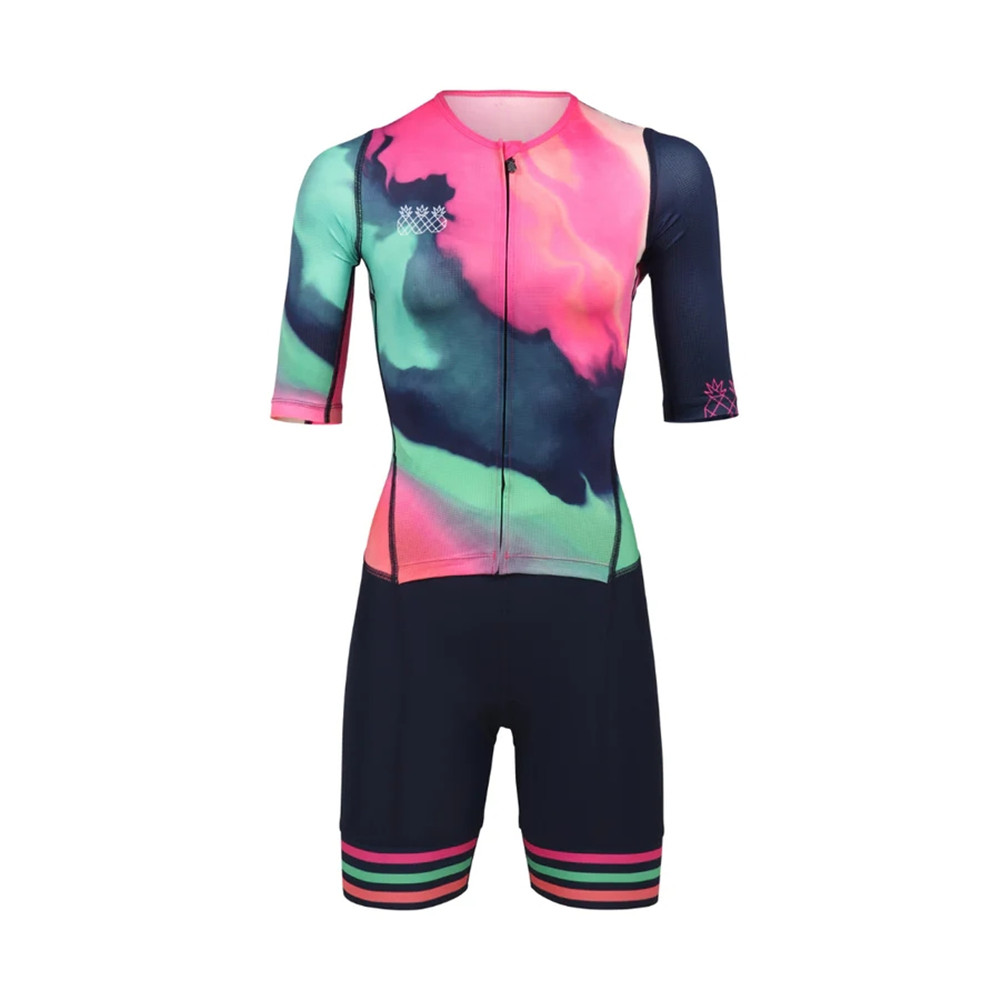 Summer Women's Triathlon Suit  - مراجعة Cycling Gear Jersey وسعره