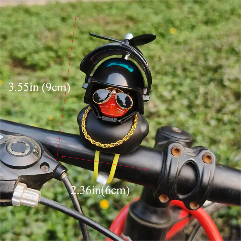 Cute Rubber Duck Bicycle Handl - مراجعة Yellow Cycling Gear وسعره