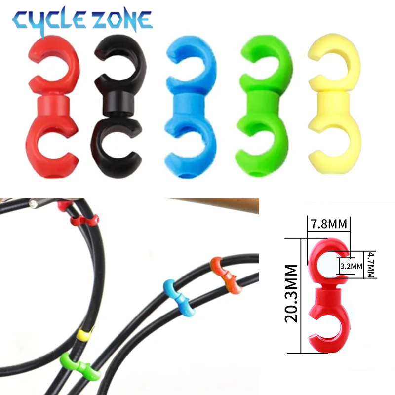 10pcs/set Bike Cross Line Clip - مراجعة Cycling Gear Holder وسعره