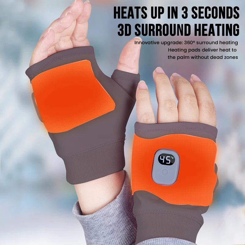 USB Powered Heating Gloves wit - مراجعة Cycling Gear Temperature وسعره