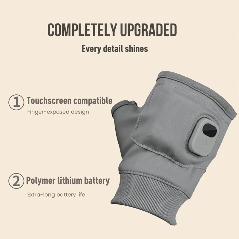 USB Powered Heating Gloves wit - مراجعة Cycling Gear Temperature وسعره