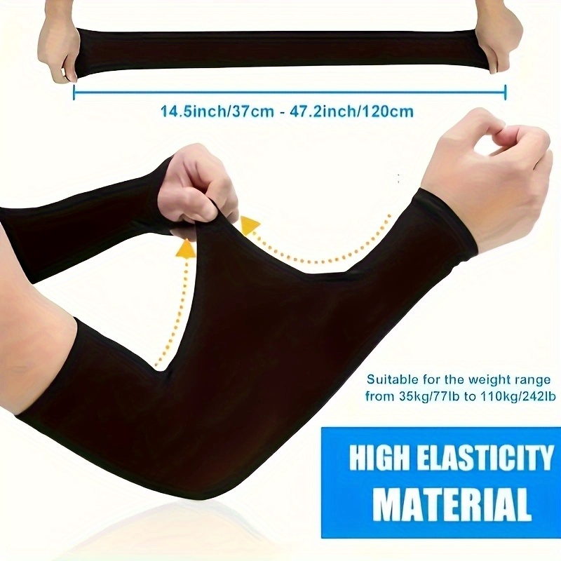 2pcs Ice Silk Arm Sleeves, Bre - مراجعة Cycling Gear For Women وسعره