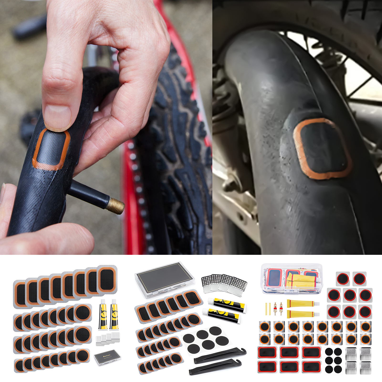 Bike Tire Repair Kit Simple to - مراجعة Bike Tube Repair Kit وسعره