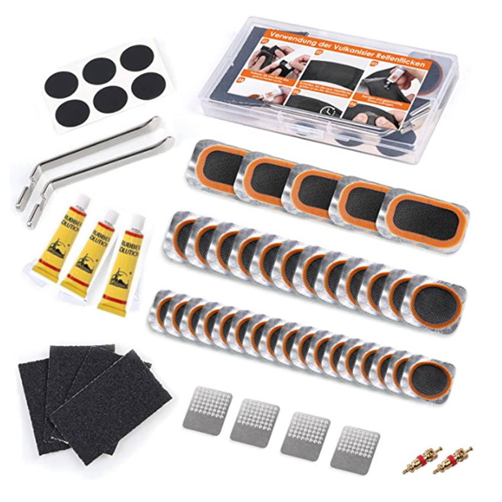 Bike Tire Tyre Tube Repair Kit - مراجعة Bike Tube Repair Kit وسعره