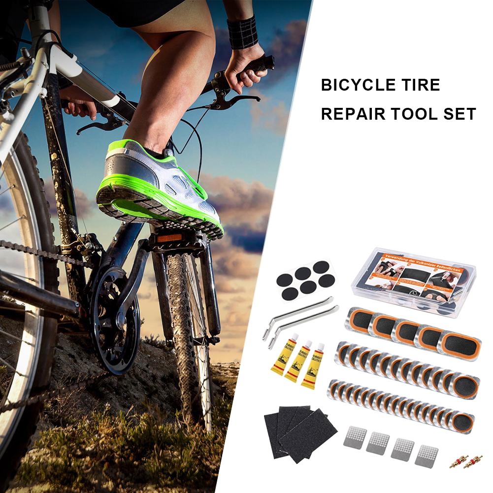 Bike Tire Tyre Tube Repair Kit - مراجعة Bike Tube Repair Kit وسعره