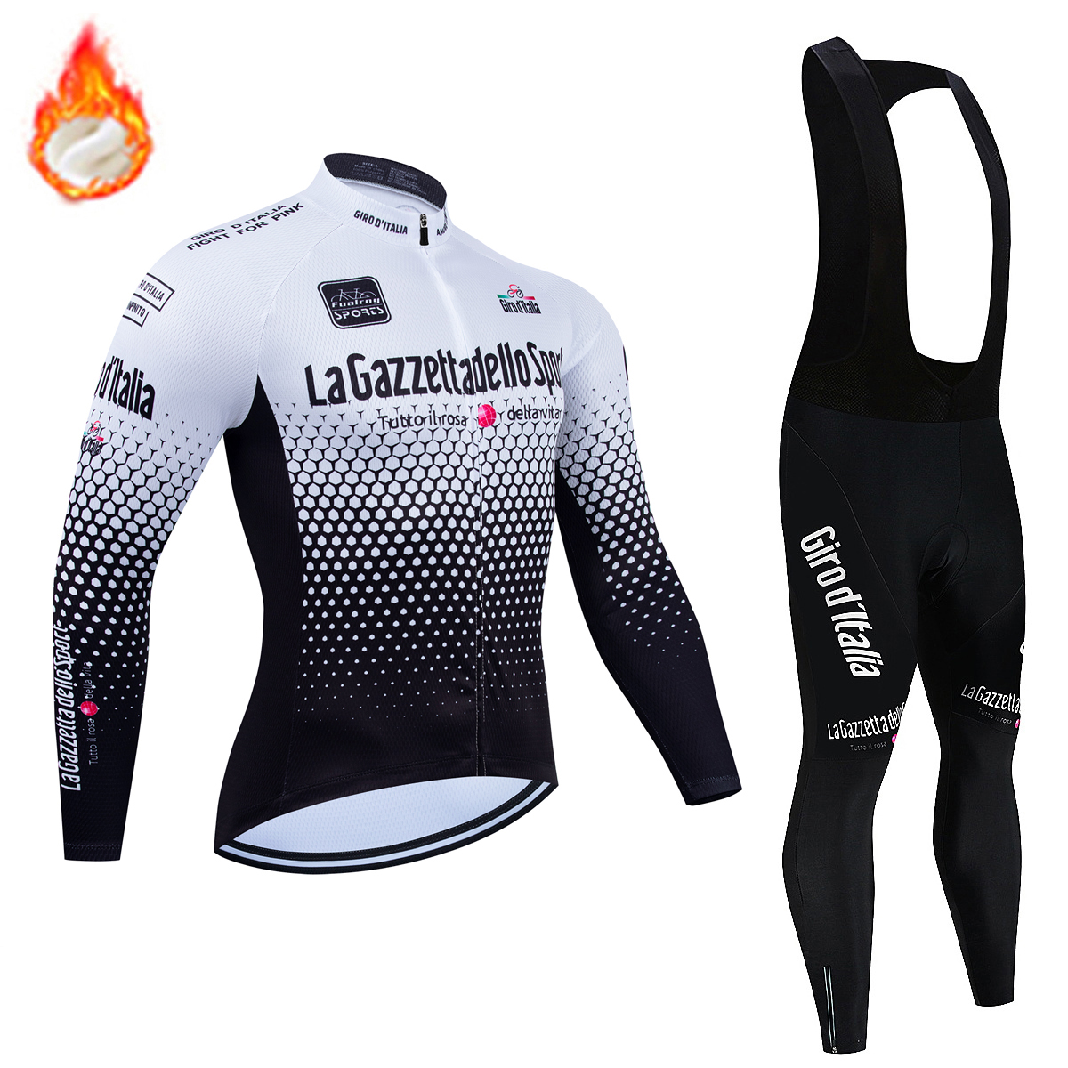 Men's Winter Thermal Fleece Cy - مراجعة Cycling Gear Italy وسعره