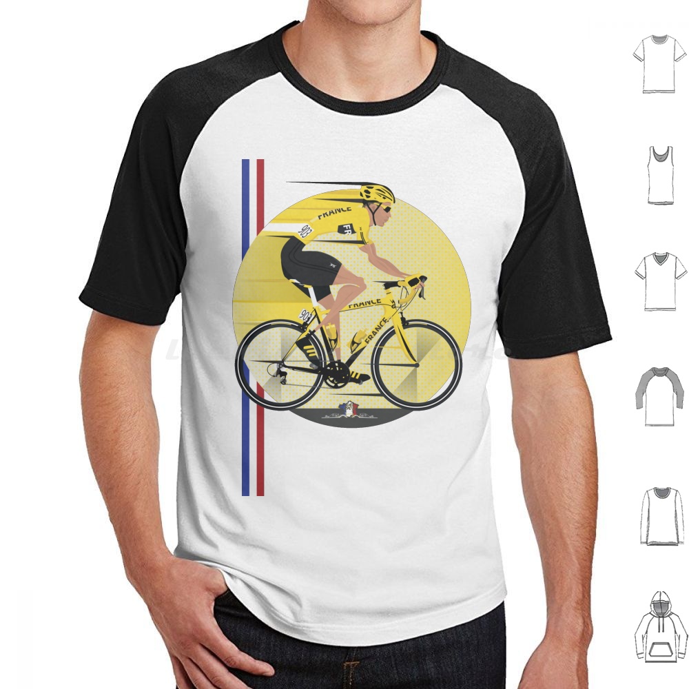France Yellow Jersey T Shirt 6 - مراجعة Yellow Cycling Gear وسعره