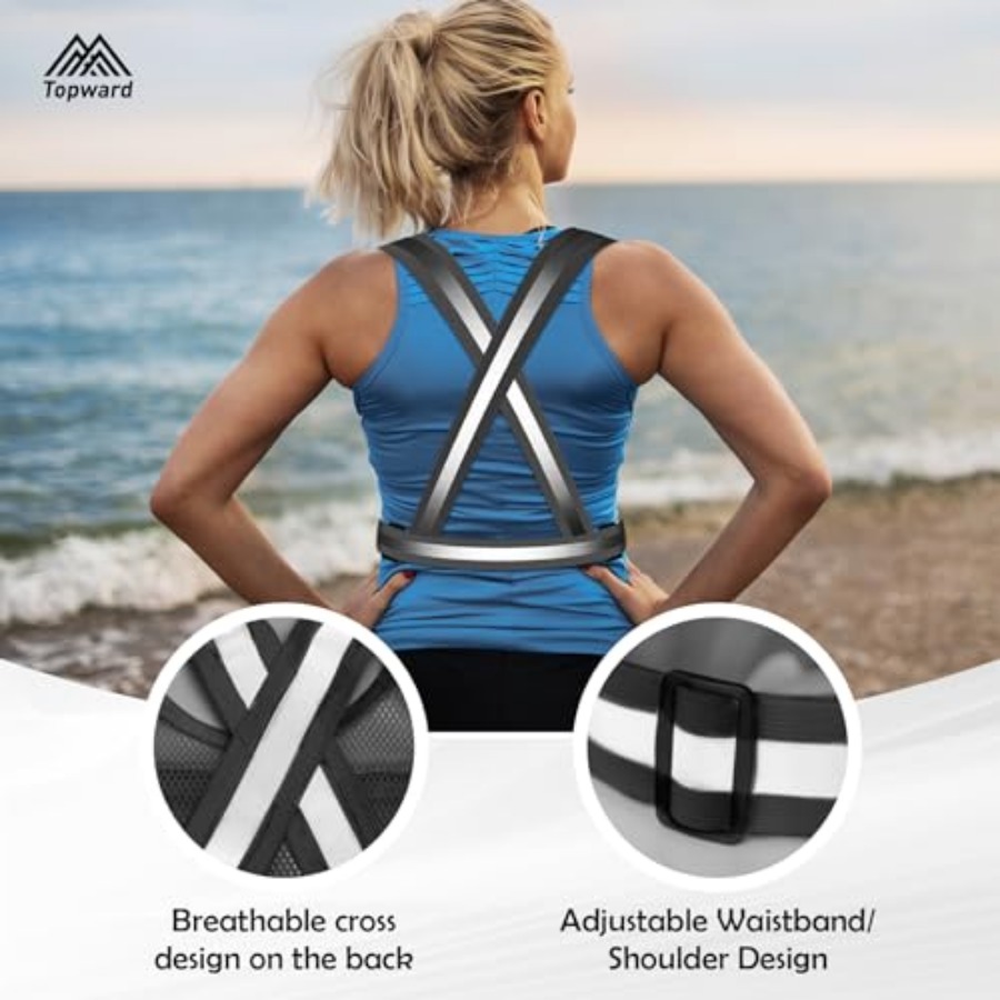 Topward Running Vest Chest Pho - مراجعة Cycling Gear For Women وسعره