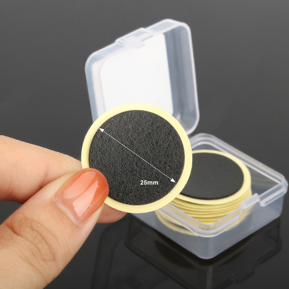 Inner Tube Patches Rubber Bike - مراجعة Bike Tube Repair Kit وسعره