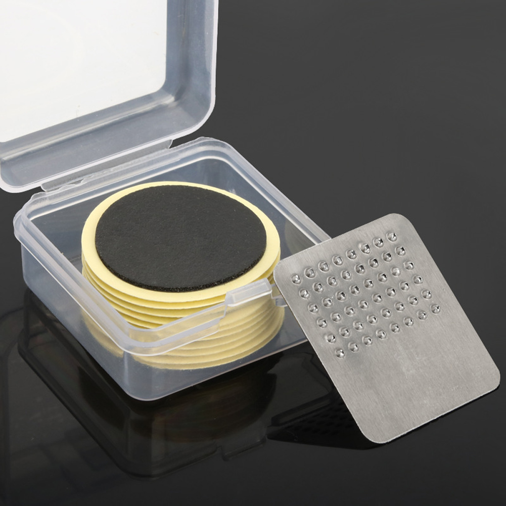 Inner Tube Patches Rubber Bike - مراجعة Bike Tube Repair Kit وسعره