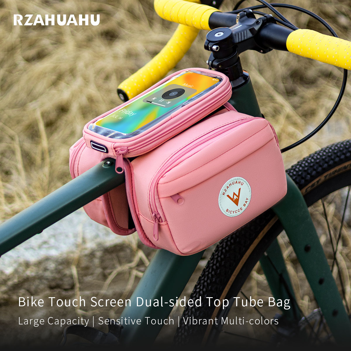 Bicycle bag front tube bag mou - مراجعة Cycling Gear Duffle وسعره