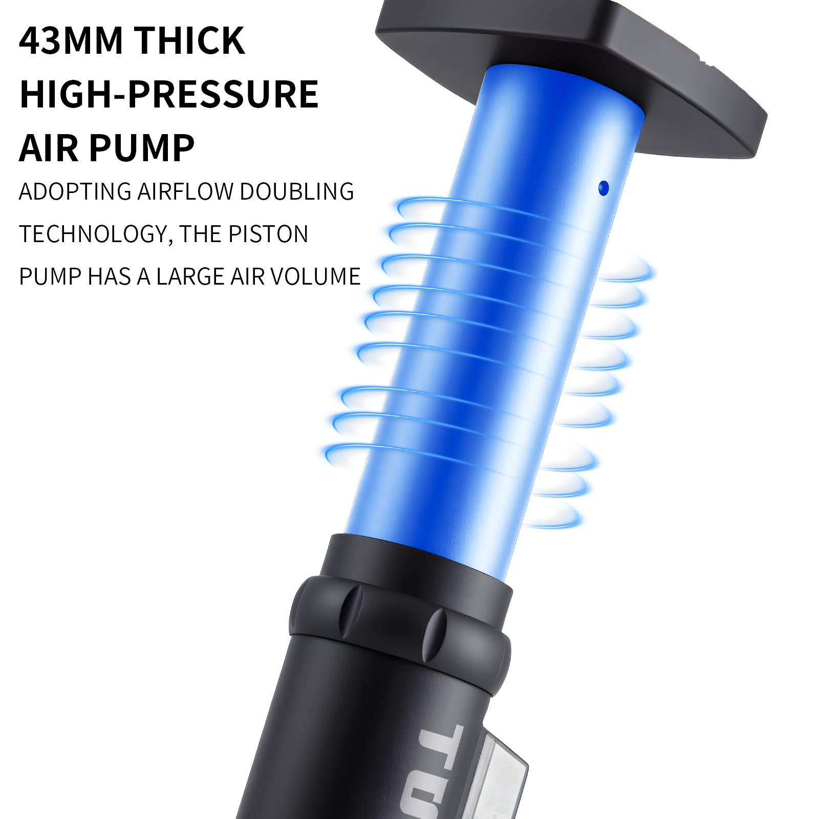 TOSUOD 160PSI Foot Pedal Pump  - مراجعة Mtb Pedals وسعره