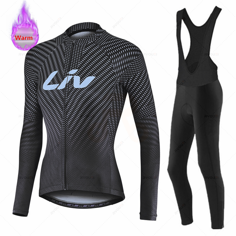 Liv Women Winter Bicicleta Set - مراجعة Cycling Gear Jersey وسعره