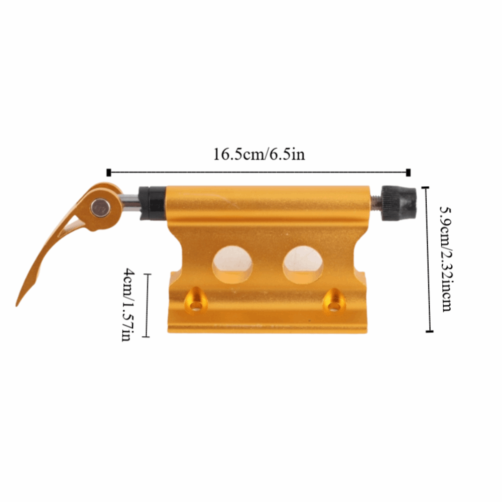 Aluminum Alloy Bike Fork Mount - مراجعة Yellow Cycling Gear وسعره