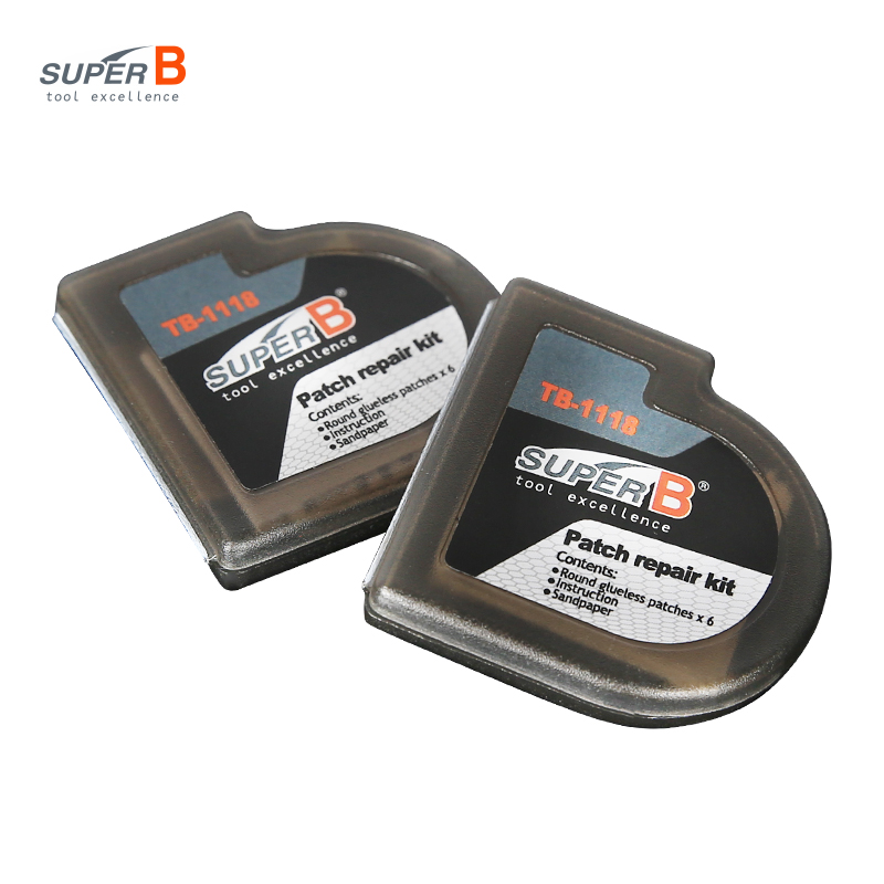 Super B TB-1118 6pcs Bicycle R - مراجعة Bike Tube Repair Kit وسعره