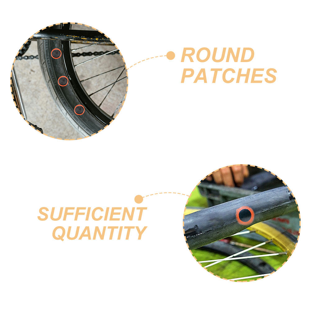 2Pcs Bicycle Inner Tube Patch  - مراجعة Bike Tube Repair Kit وسعره
