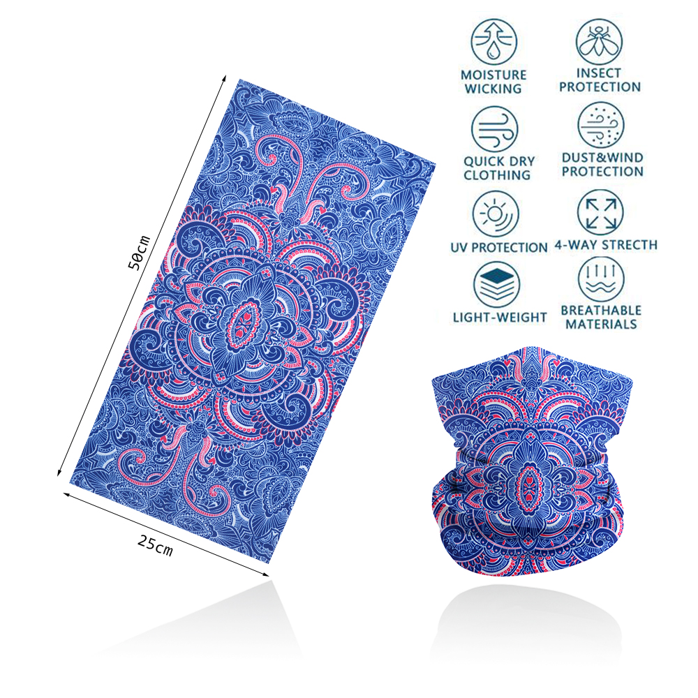 Paisley Face Gaiter Women Wind - مراجعة Cycling Gear For Women وسعره