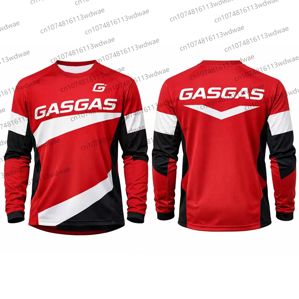 GASGAS Motocross Jersey Men Lo - مراجعة Yellow Cycling Gear وسعره