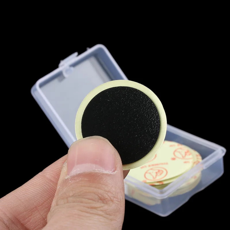1-6box Bike Tire Patch Repair  - مراجعة Bike Tube Repair Kit وسعره