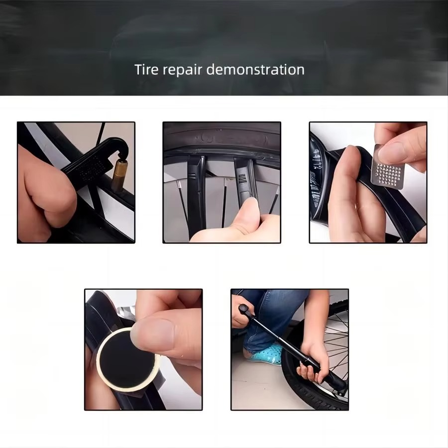 Bike Tire Repair Kit Universal - مراجعة Bike Tube Repair Kit وسعره