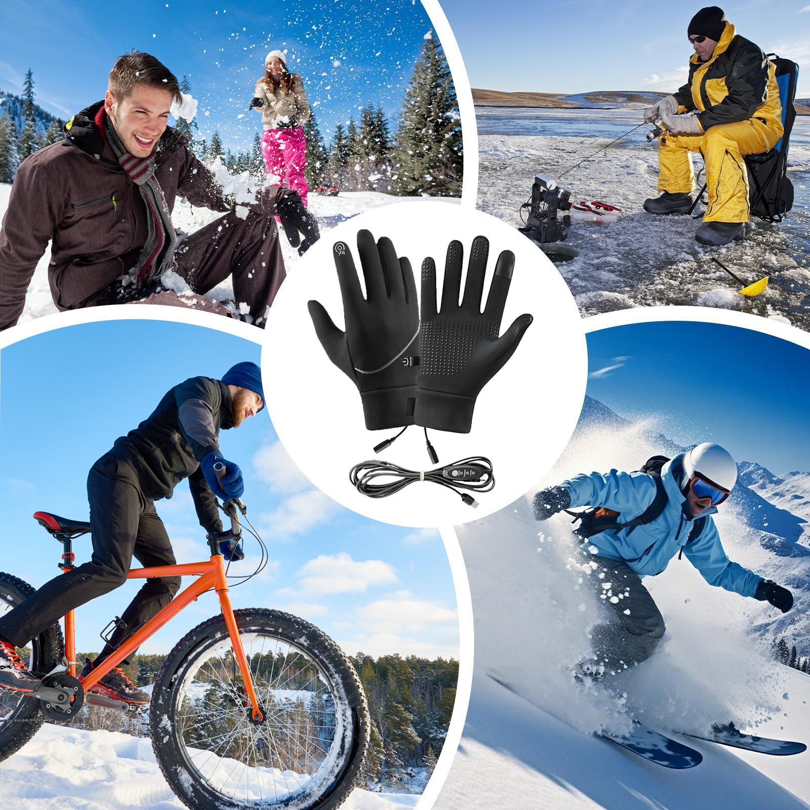 Motorcycle Gloves Heated Mitte - مراجعة Cycling Gear Temperature وسعره