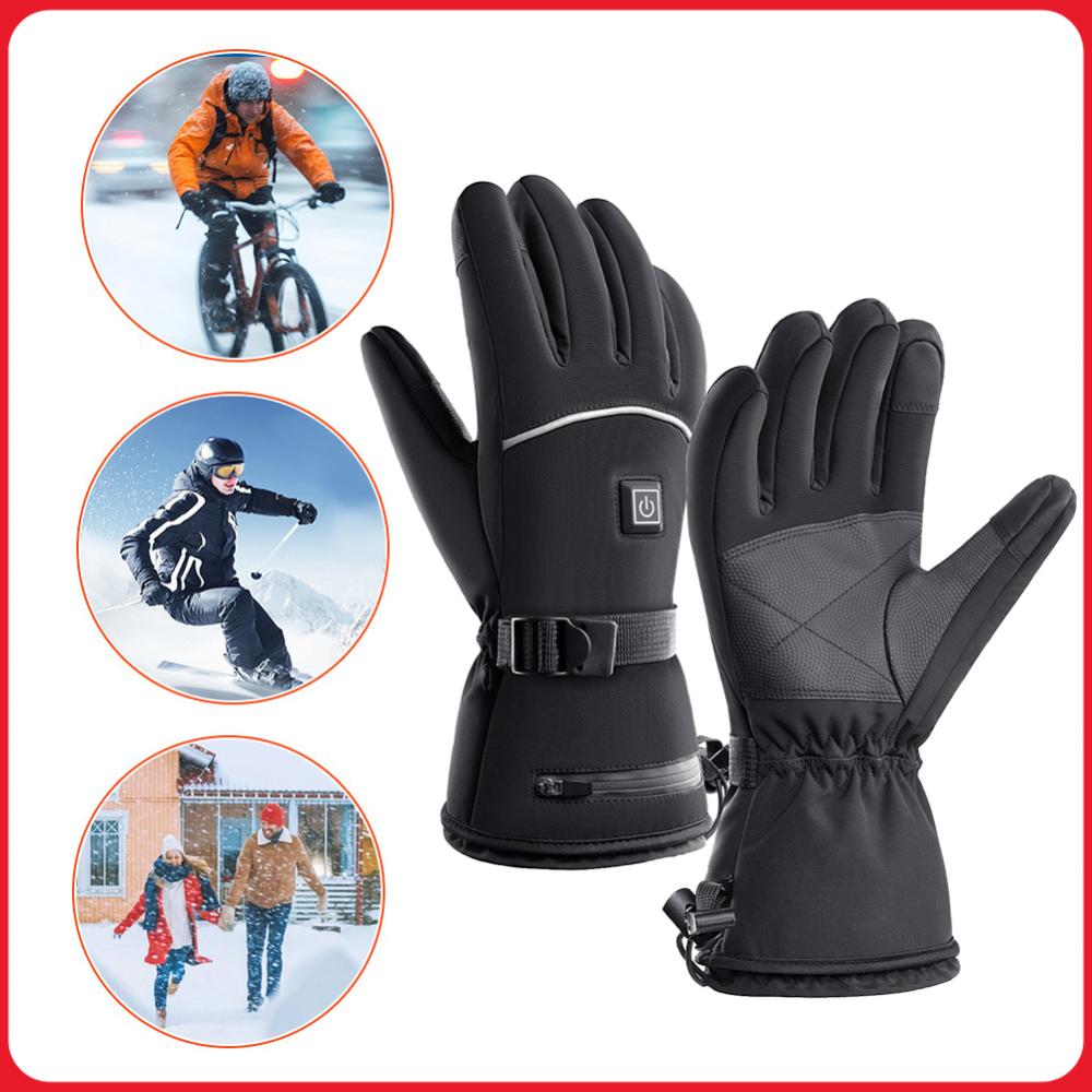 Touch Screen Heated Gloves Col - مراجعة Cycling Gear Temperature وسعره