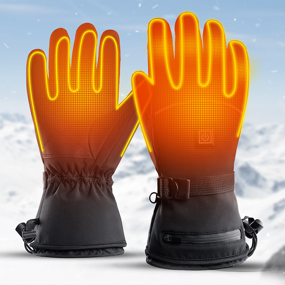 Touch Screen Heated Gloves Col - مراجعة Cycling Gear Temperature وسعره