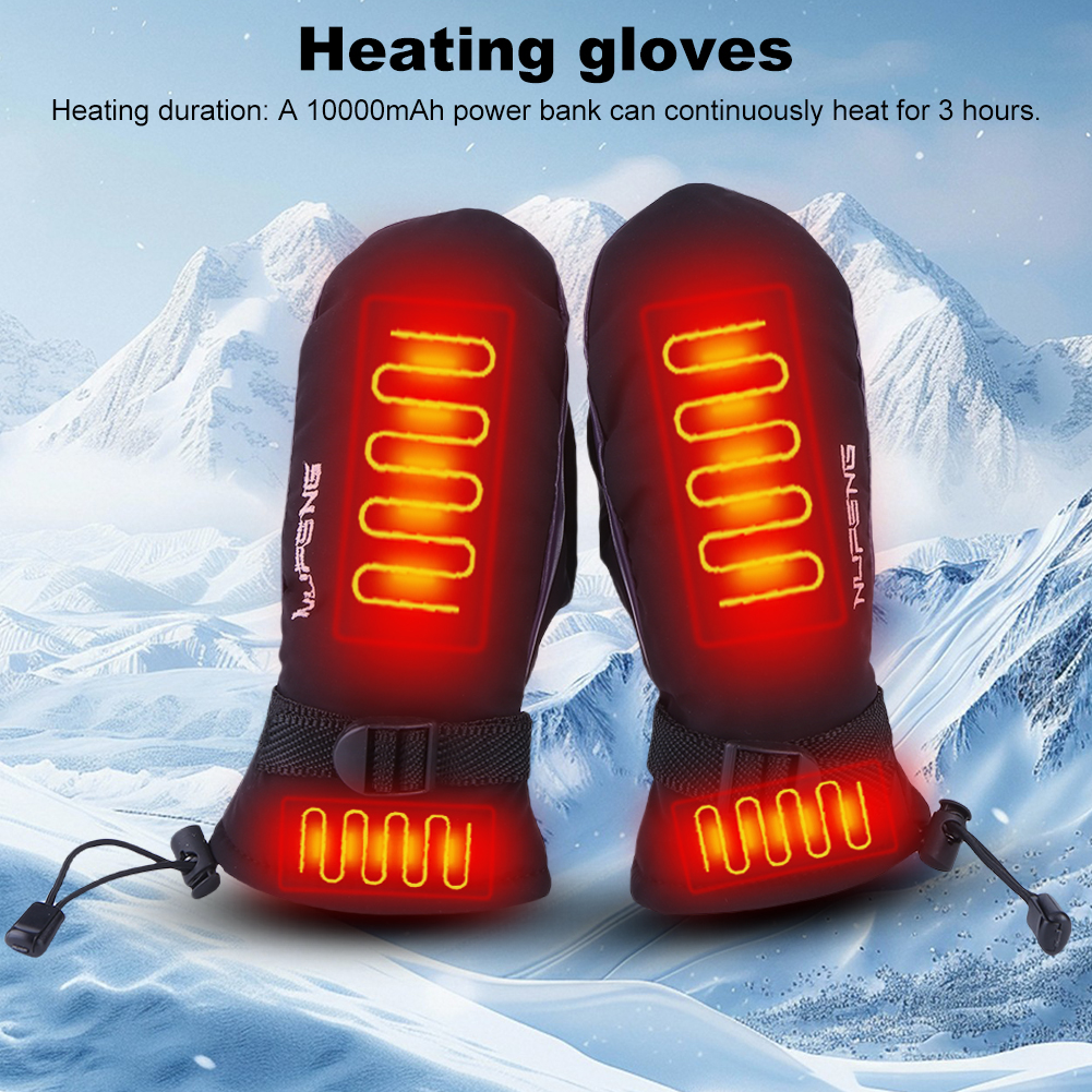 Hand Warmer Gloves USB Chargin - مراجعة Cycling Gear Temperature وسعره