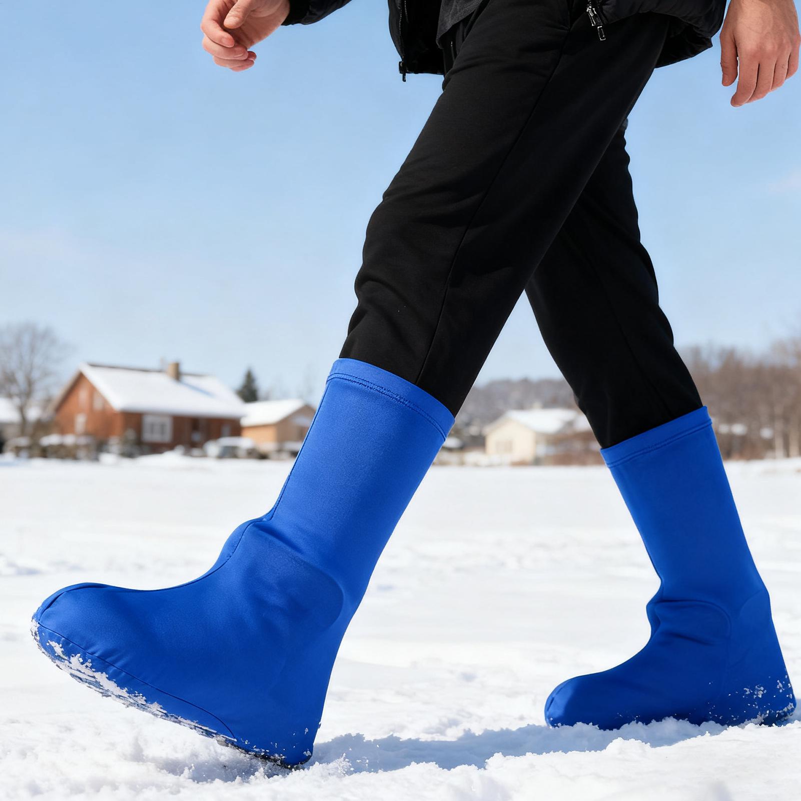 1Pairs High Top Shoe Covers El - مراجعة Cycling High Gear وسعره