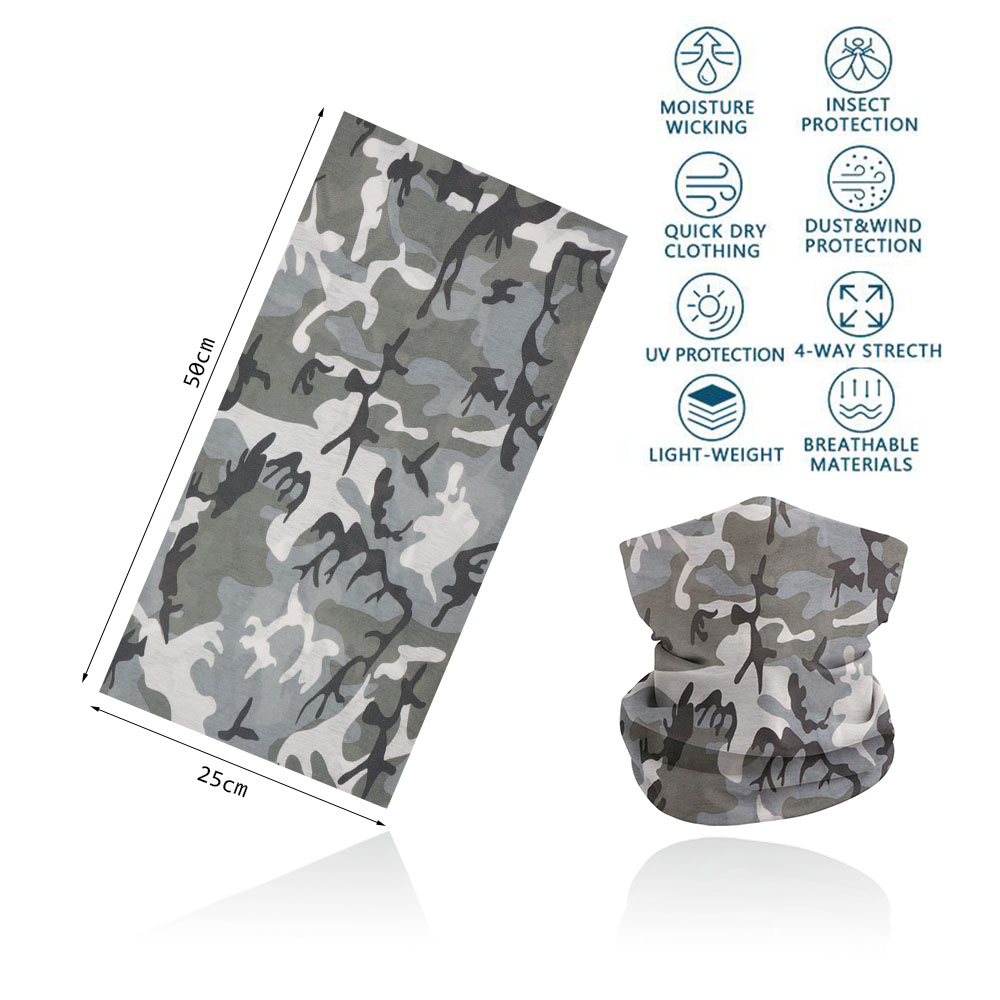 CM01-CM33 Camo Printed Bandana - مراجعة Cycling Gear For Women وسعره