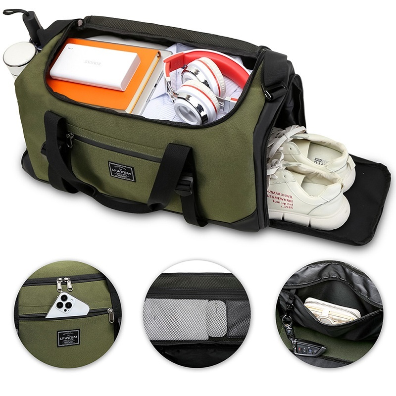 36L/55L Men Woman Gym Bag Big  - مراجعة Cycling Gear Duffle وسعره