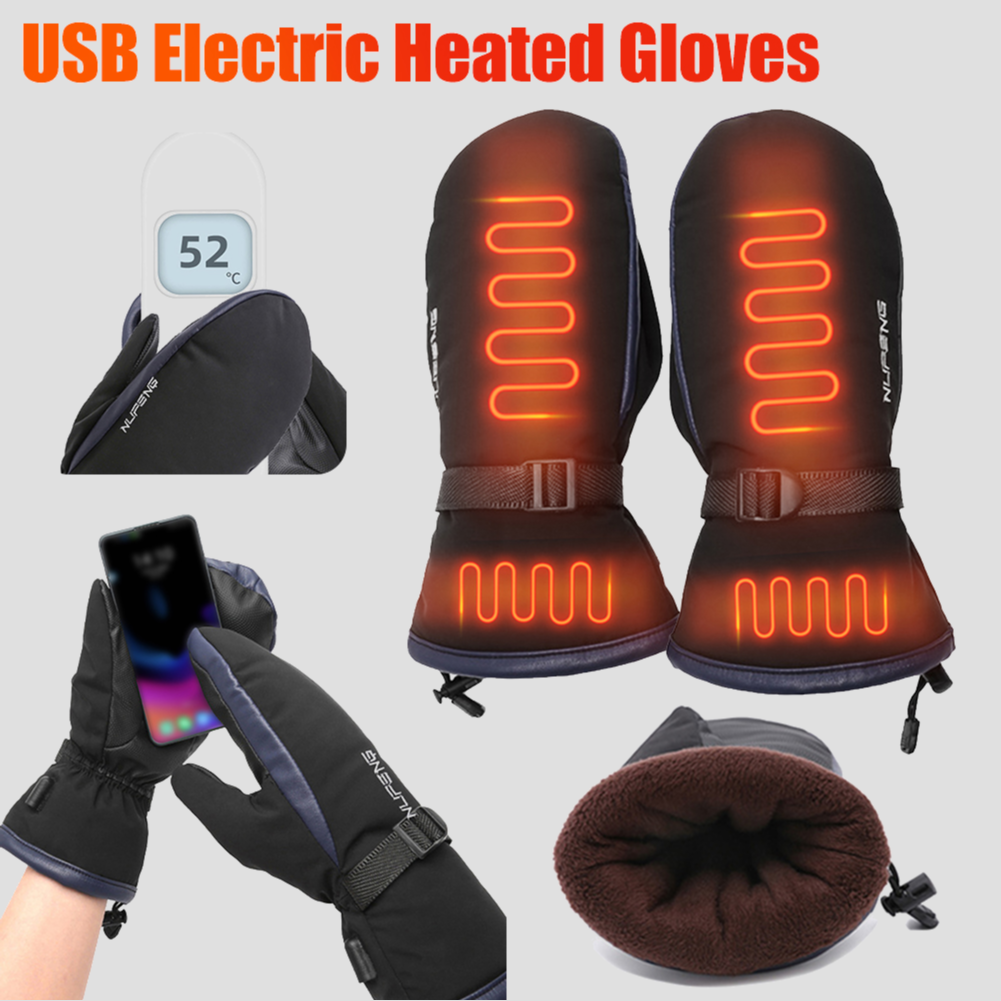Electric Heating Gloves USB Ch - مراجعة Cycling Gear Temperature وسعره