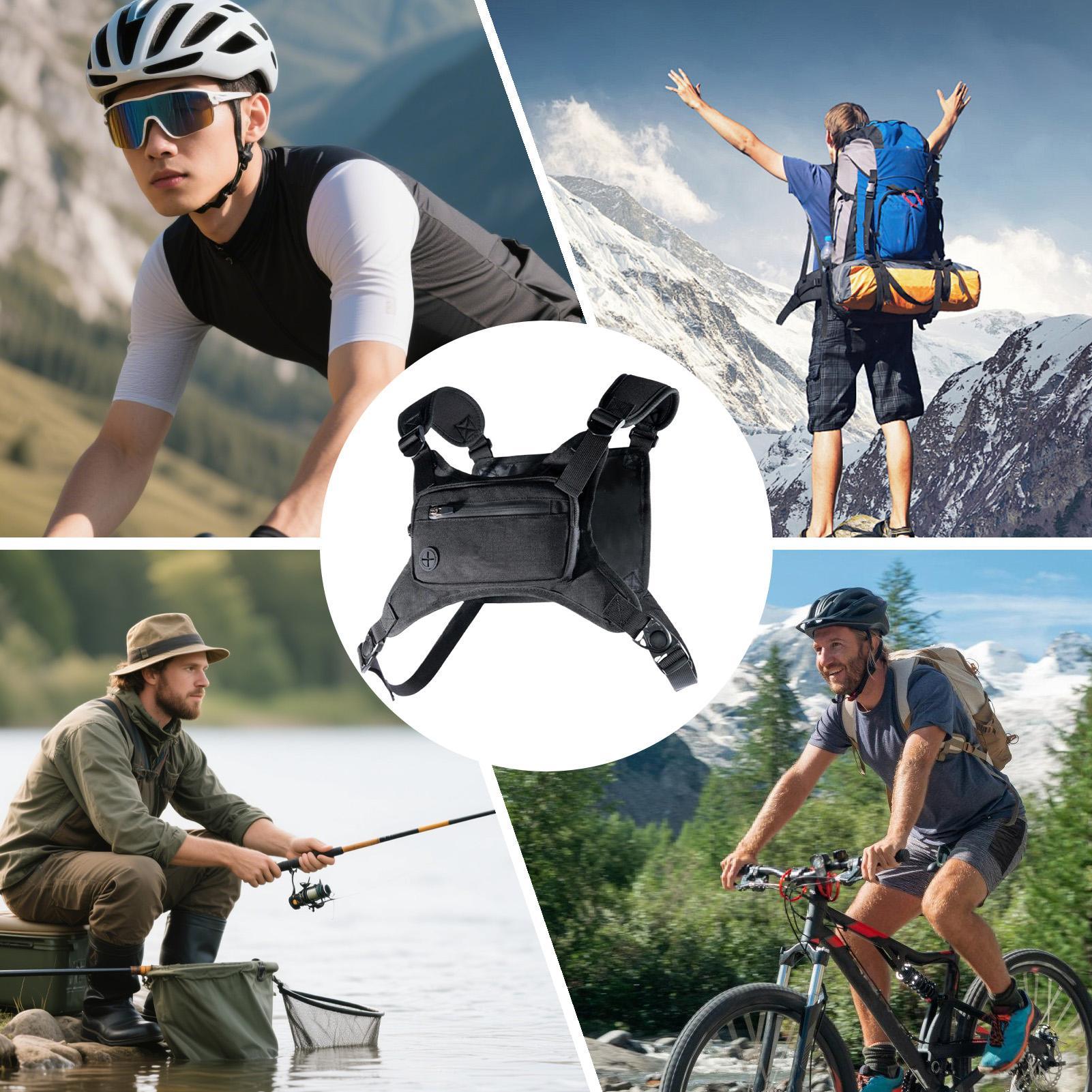 Running Chest Pack Hiking Ches - مراجعة Cycling Gear Holder وسعره