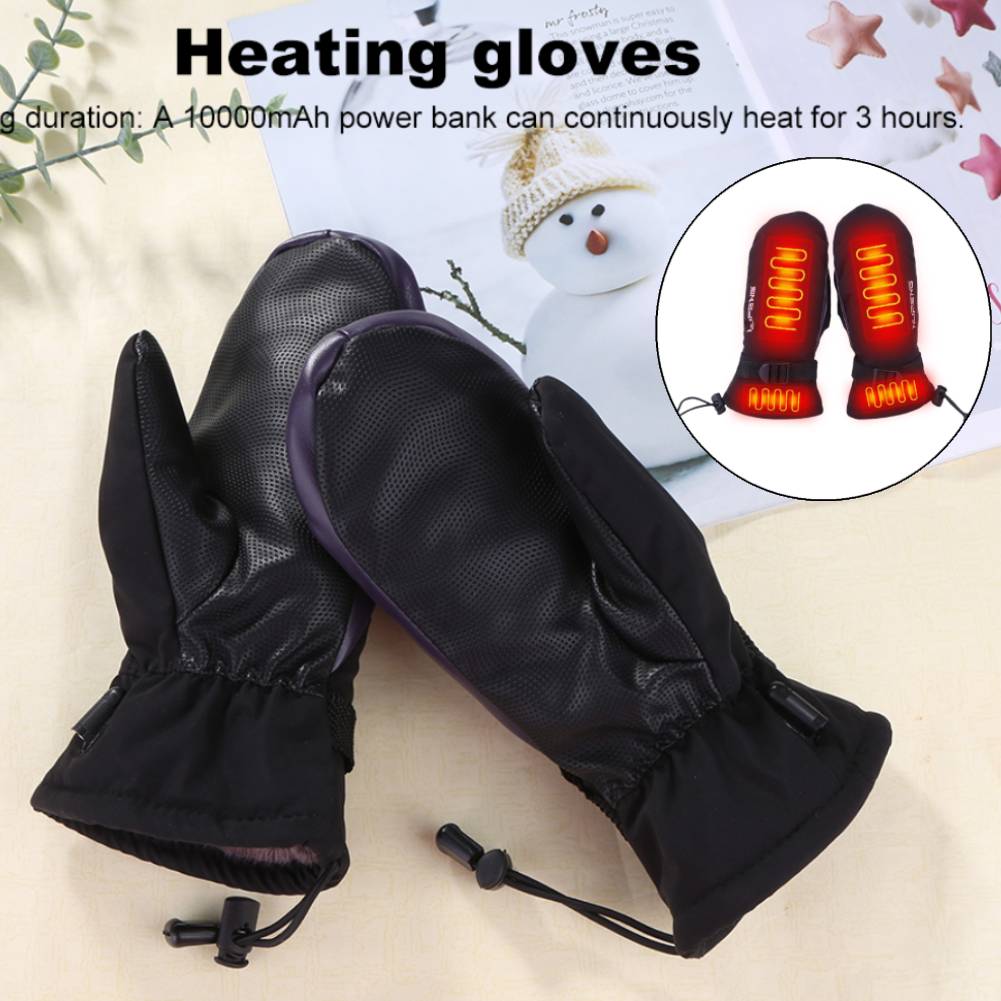 Warm Heated Gloves USB Chargin - مراجعة Cycling Gear Temperature وسعره