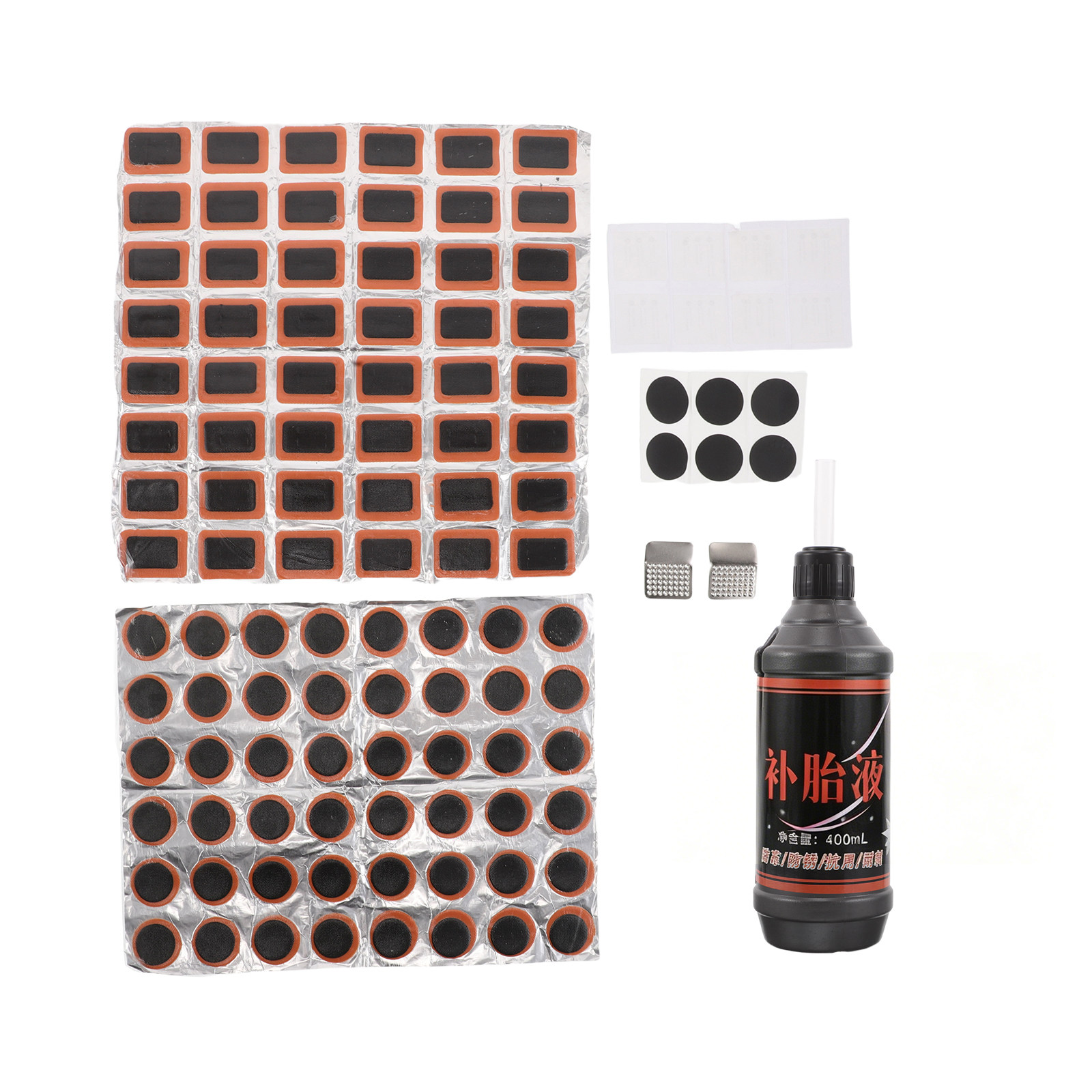 1Set Bicycle Tube Repair Patch - مراجعة Bike Tube Repair Kit وسعره