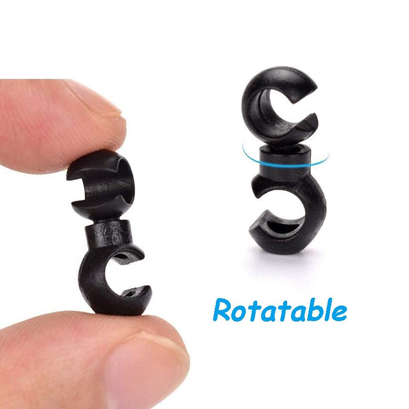 10Pcs Bike Cable Clips Bicycle - مراجعة Cycling Gear Holder وسعره