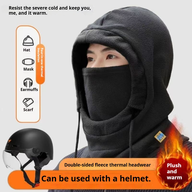 Winter Warm Hat and Neck Warme - مراجعة Cycling Gear To Keep You Warm وسعره