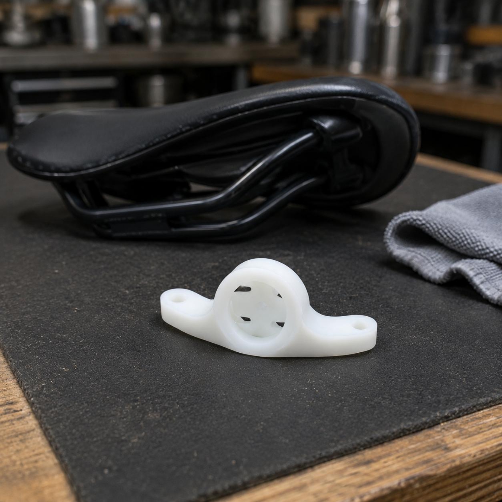 Bike Saddle Light Mount Long-L - مراجعة Cycling Gear Holder وسعره