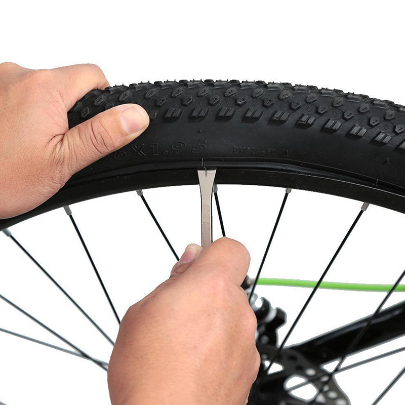 Hot 1pc Bicycle Tyre Lever Tub - مراجعة Bike Tube Repair Kit وسعره