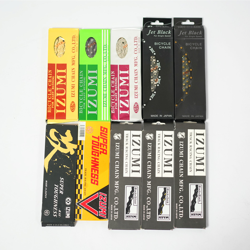 Japan IZUMI Bicycle Chain 1/2* - مراجعة Cycling Gear Japan وسعره