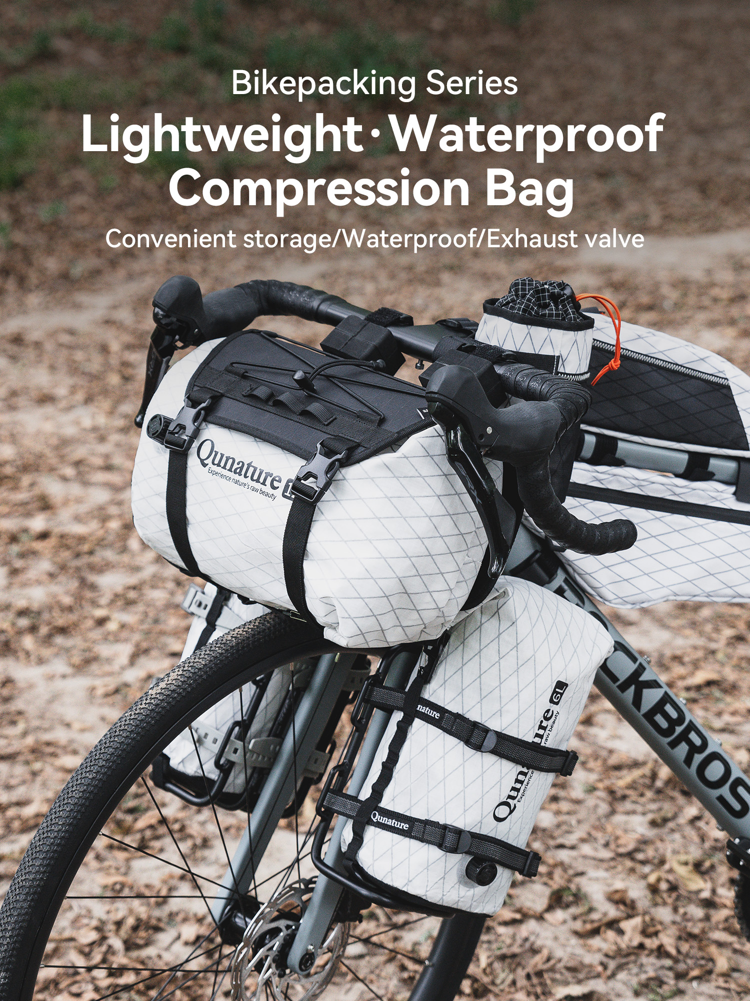 Qunature 6/12L Bikepacking Bag - مراجعة Cycling Gear Duffle وسعره