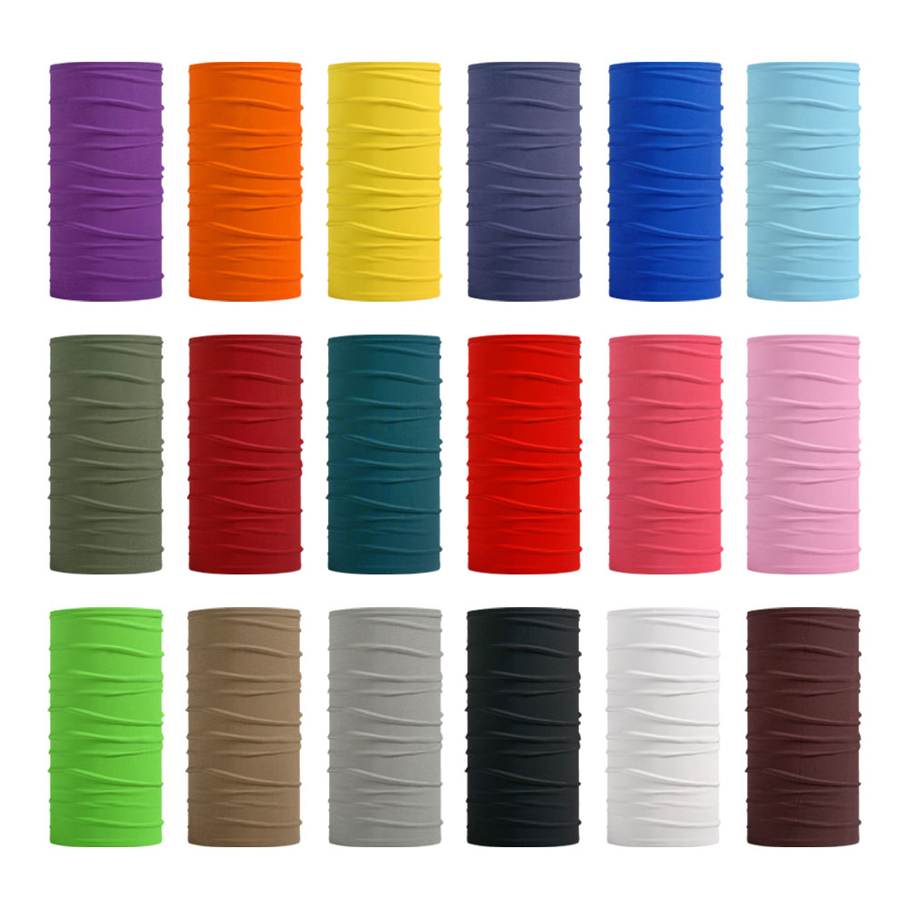 Seamless Solid Color Bandanas  - مراجعة Cycling Gear For Women وسعره