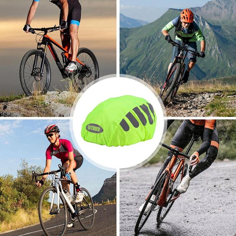 1 Pcs Bike Helmet Rain Cover W - مراجعة Cycling High Gear وسعره