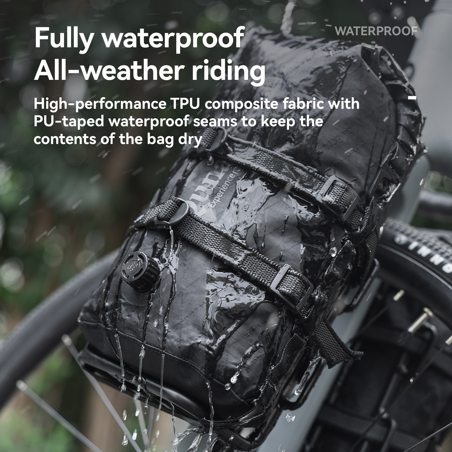 Qunature Upgraded Version 2.0  - مراجعة Cycling Gear Duffle وسعره